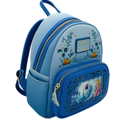 Cinderella Window Mini Backpack LoungeFly Disney