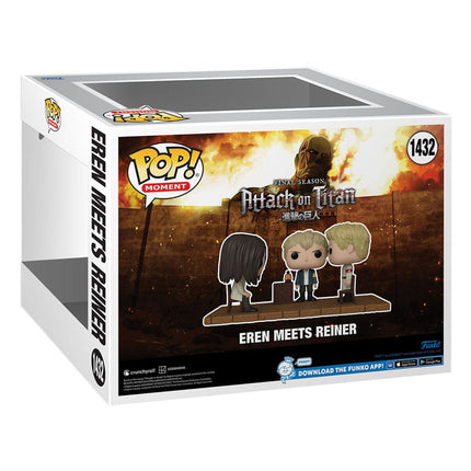 Eren meets Reiner Attack on Titan POP! Moment Vinyl Figures 9 cm - 1432