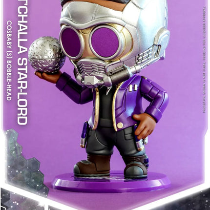 T'Challa Star-Lord Marvel What If...? Cosbaby (S) Mini Figure 10 cm