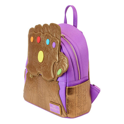 Marvel by Loungefly Backpack Shine Thanos Gauntlet