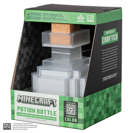 Minecraft Replica Illuminating Potion Bottle Lamp 16 cm